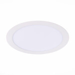 Фото 1 ST209.538.18 Св-к встр. Белый LED 1*18W 3000K 1 296Lm Ra80 110° IP20 D225xH8 90-265V Встраиваемые светильники