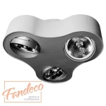 Фото Точечный встраиваемый светильник Arte Lamp CLIFF A5643PL-3WH