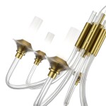 Фото 2 SL1241.203.06 Люстра подвесная ST-Luce Золотистый/Белый E14 6*40W ВЕТРАНО