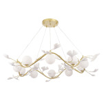 Фото 3 Люстра Crystal Lux COLIBRI SP10 GOLD