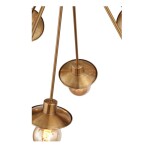 Фото 2 SL1111.303.30 Светильник подвесной ST-Luce Латунь E27 30*40W ГРИДО