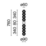 Фото 4 Настенный светильник (бра) Maytoni MOD555WL-L13G3K