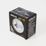 Фото 1 CLD001NW0 Альфа Белый Св-к Встр. LED 7W*3500K