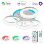 Фото 1 CL225A140E Паркер Белый Смарт RGB Св-к Люстра