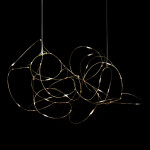 Фото 2 Подвесной светильник 10154P/L1500 gold