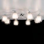 Фото 3 CL152180 Кристи Белый+Хром Св-к Люстра