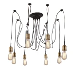 Фото Подвесная люстра Arte Lamp MAZZETTO A4290SP-7BK