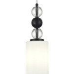 Фото 2 SL2003.403.01 Светильник подвесной ST-Luce черный/белый E27 1*40W АВРОРА
