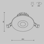 Фото 3 Встраиваемый светильник Technical DL038-2-L7B