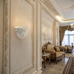 Фото 2 Бра с хрустальными подвесками AL19321B/20OL WMG Bohemia Ivele Crystal