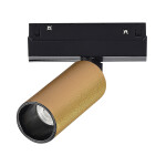 Фото 2 ST807.236.12 Магнитный трековый светильник Золотистый LED 1*12W 3000K 500Lm Ra>90 IP20 D50xH173 48VV SKYLINE 48