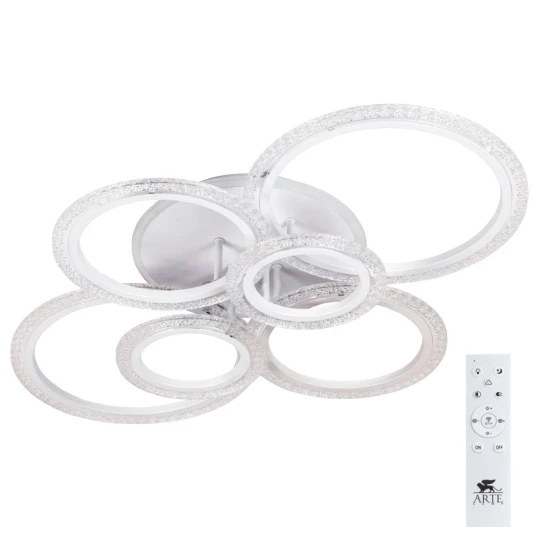 Фото Потолочная люстра Arte Lamp CAMELIA A2516PL-90WH
