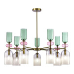 Фото 4 SL2000.202.07 Люстра потолочная ST-Luce Золотистый/Дымчатый E14 7*40W GEA