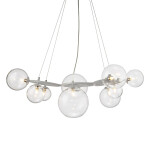 Фото 3 Люстра Wendt 9 grey/clear