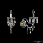 Фото 2 Бра хрустальные 1403B/1/195/XL G