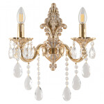 Фото 5 Бра с хрустальными подвесками AL7801B14/2/175 B GW Bohemia Ivele Crystal