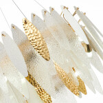 Фото 1 SL1224.203.08 Люстра подвесная ST-Luce Золотистый/Прозрачный, Белый E14 8*60W ЛАСТРА