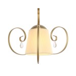 Фото 3 SL177.201.01 Светильник настенный Золотистый/Белый E14 1*40W AZZURRO