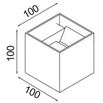 Фото 4 9223 Настенный уличный светильник DAVOS