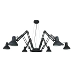 Фото Подвесная люстра Arte Lamp RAGNO A2043SP-6BK