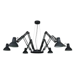 Фото Подвесная люстра Arte Lamp RAGNO A2043SP-6BK