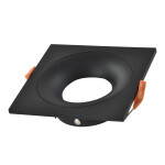 Фото ST259.408.01 Св-к встр. Черный GU10 1*50W IP44 L100xW100xH40 -V Без ламп Встраиваемые светильники