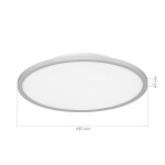 Фото 1 SLE1811-502-01 Светильник потолочный Белый/белая LED 1*42W 4000K TASSEN