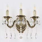 Фото 4 Бра с хрустальными подвесками AL7901B10/3/175 A GB Bohemia Ivele Crystal