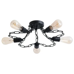 Фото Потолочная люстра Arte Lamp RIVERRUN A9344PL-5BK