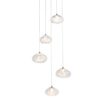 Фото 7 Подвесной светильник P98065-5 antique brass