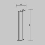 Фото 5 Ландшафтный светильник Outdoor O595FL-L12B3K