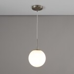 Фото 2 CL102014 Томми Хром Мат.+ Белый Св-к Подвес