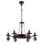 Фото Подвесная люстра Arte Lamp CARTWHEEL A4550LM-6CK