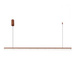 Фото 2 SL1018.613.01 Светильник подвесной ST-Luce терракотовый/прозрачный LED 1*32W 4000K ЭВКЛИДИК