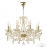 Фото 2 Люстра хрустальная 105/8/195 G Bohemia Ivele Crystal