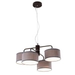 Фото 3 CL428241 Форма Кофе+Серый Св-к Люстра