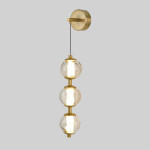 Фото 3 Настенный светильник OB2437 brass/clear