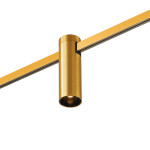 Фото ST810.206.05 Магнитный трековый светильник FARM Золотистый LED 1*5W 3000K 230Lm Ra90 60 IP20 D35xH11 FARM