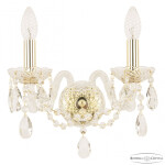 Фото 2 Бра хрустальные 116B/2/141 G Bohemia Ivele Crystal
