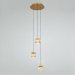 Фото 3 Подвесной светильник MD22001052-3A gold