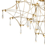 Фото 2 SL6601.202.78 Светильник потолочный ST-Luce Золотистый/Прозрачный LED 78*0,35W 3000K ГРАВЕТТА