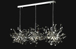 Фото 1 Светильник подвесной Crystal Lux GARDEN SP3х3 L1200 CHROME