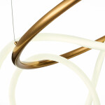 Фото 1 SL6102.303.55 Светильник подвесной ST-Luce Латунь/Белый LED 1*35W 4000K SAGRATO