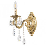 Фото 5 Бра с хрустальными подвесками AL7901B10/1/175 B G Bohemia Ivele Crystal