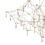 Фото 2 SL6601.213.114 Светильник подвесной ST-Luce Золотистый/Прозрачный LED 114*0,5W 3000K ГРАВЕТТА