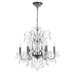 Фото 3 Люстра Crystal Lux ODELIS SP6 BROWN