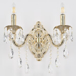 Фото 4 Бра с хрустальными подвесками AL7901B10/2/175 B GW Bohemia Ivele Crystal