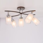 Фото 1 CL156152 Фортуна Венге+Хром Св-к Люстра