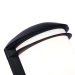 Фото 1 SL076.401.01 Светильник уличный настенный ST-Luce Черный/Белый E27 1*60W AGIO