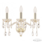 Фото 2 Бра хрустальные 107B/3/141 G Bohemia Ivele Crystal